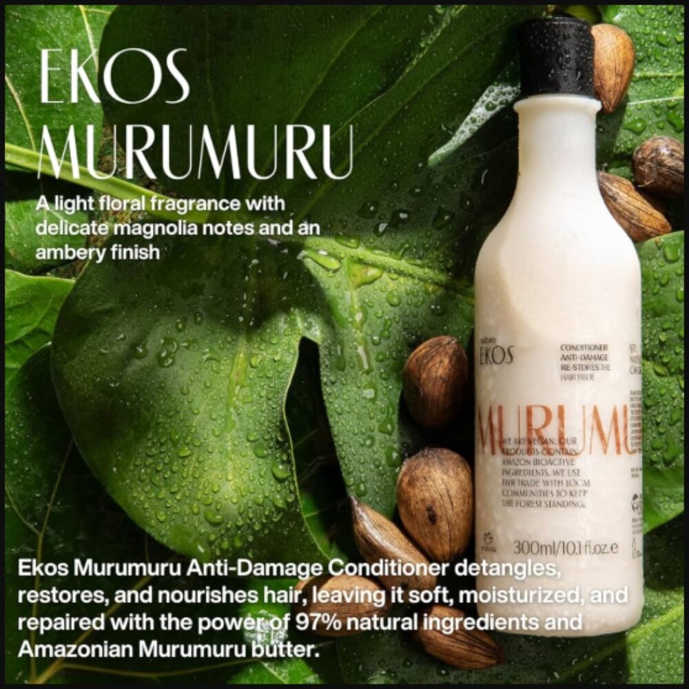 🙌 2/$55 NEW Natura Brasil Natura Ekos Murumuru Anti-Damage Conditioner Full Sz